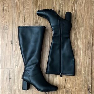 AEROSOLES Black Heeled Boots